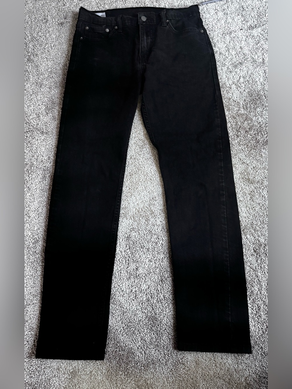 Levi's Slim Straight Jeans in Black